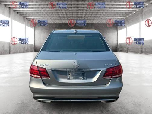 Silver 2014 Mercedes-Benz E-Class E 350 4MATIC Sedan 4D