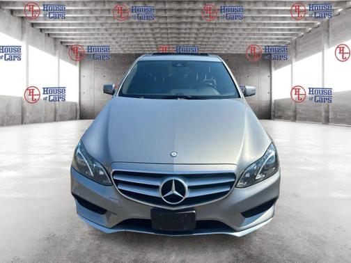 Silver 2014 Mercedes-Benz E-Class E 350 4MATIC Sedan 4D