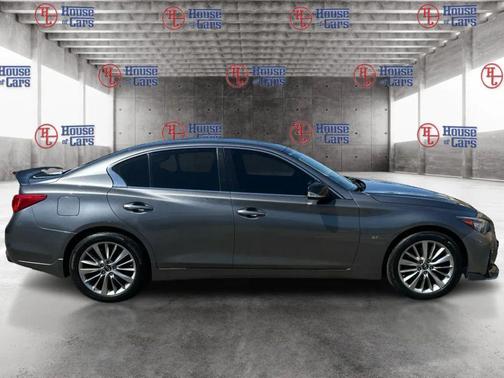 Graphite Shadow 2015 INFINITI Q50 Premium