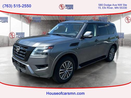 Gun Metallic 2021 Nissan Armada SL 4WD