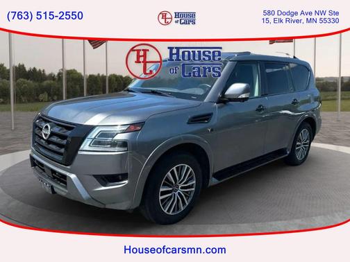Gun Metallic 2021 Nissan Armada SL 4WD