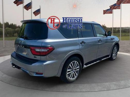 Gun Metallic 2021 Nissan Armada SL 4WD