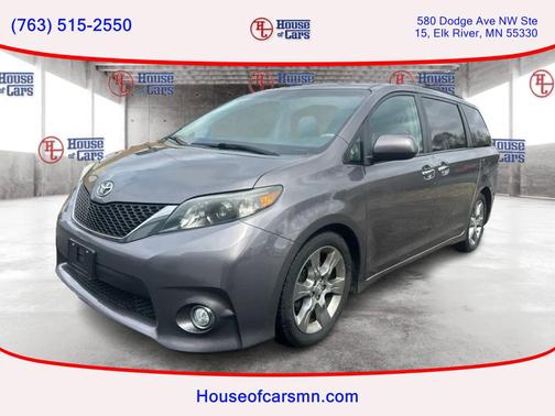 Predawn Gray Mica 2014 Toyota Sienna SE