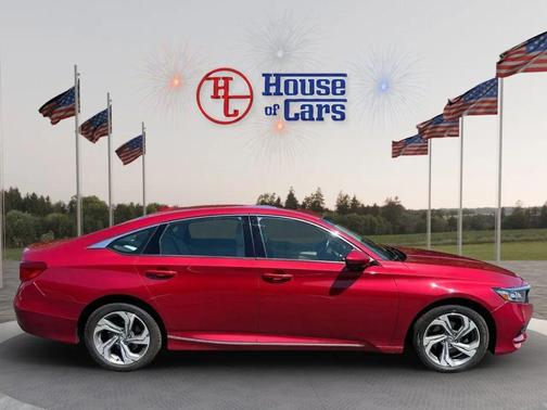 Red 2018 Honda Accord EX-L