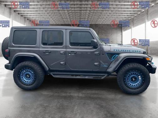 Granite Crystal Metallic Clearcoat 2021 Jeep Wrangler Unlimited 4xe Rubicon