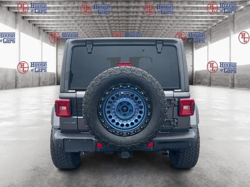 Granite Crystal Metallic Clearcoat 2021 Jeep Wrangler Unlimited 4xe Rubicon