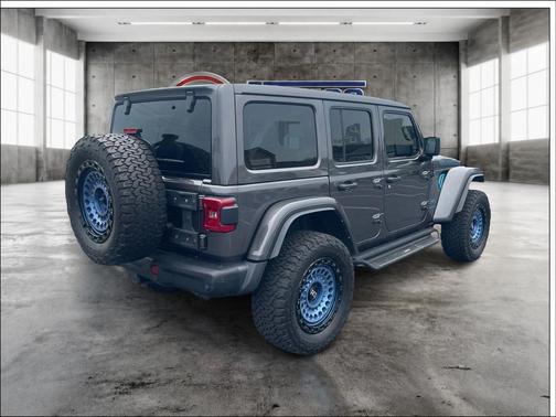 Granite Crystal Metallic Clearcoat 2021 Jeep Wrangler Unlimited 4xe Rubicon
