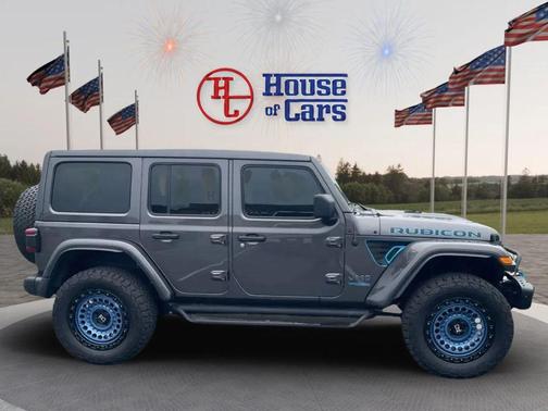 Granite Crystal Metallic Clearcoat 2021 Jeep Wrangler Unlimited 4xe Rubicon