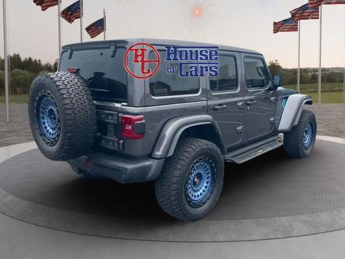 Granite Crystal Metallic Clearcoat 2021 Jeep Wrangler Unlimited 4xe Rubicon