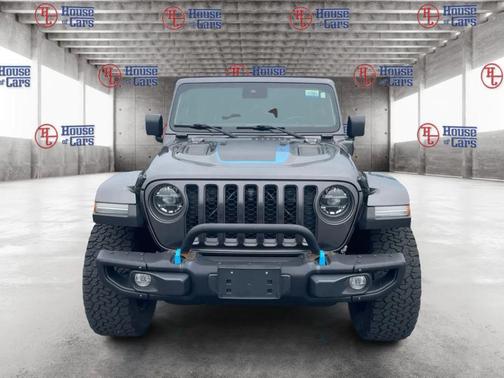 Granite Crystal Metallic Clearcoat 2021 Jeep Wrangler Unlimited 4xe Rubicon