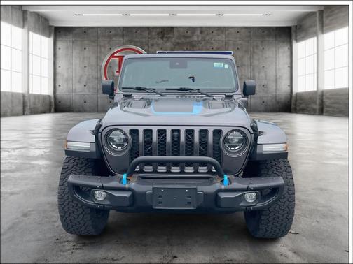 Granite Crystal Metallic Clearcoat 2021 Jeep Wrangler Unlimited 4xe Rubicon