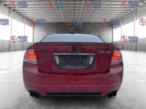 Maroon 2007 Acura TL Type S