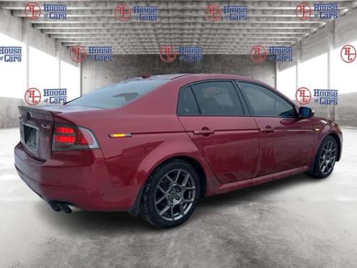 Maroon 2007 Acura TL Type S