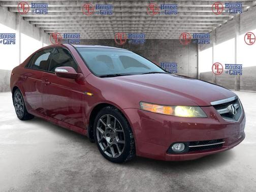 Maroon 2007 Acura TL Type S