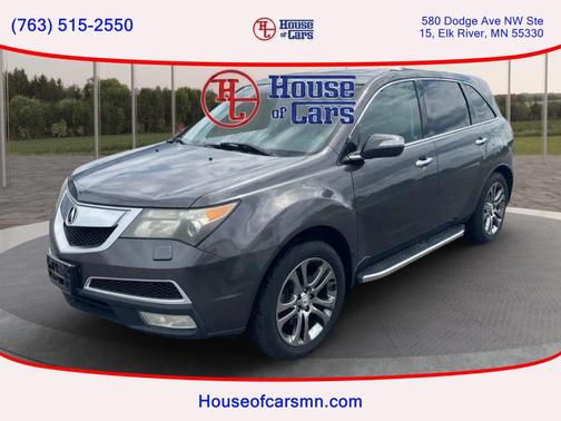Gray 2011 Acura MDX 3.7L Technology