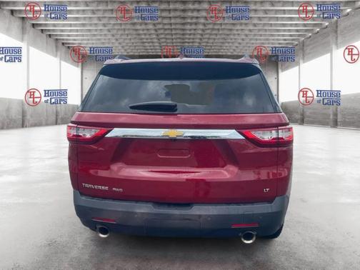 Cajun Red Tintcoat 2020 Chevrolet Traverse LT Cloth
