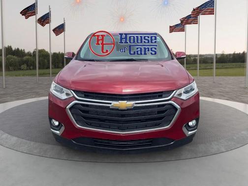 Cajun Red Tintcoat 2020 Chevrolet Traverse LT Cloth