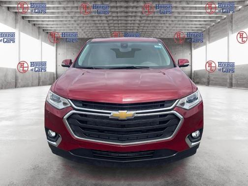 Cajun Red Tintcoat 2020 Chevrolet Traverse LT Cloth