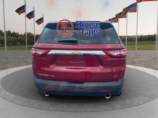 Cajun Red Tintcoat 2020 Chevrolet Traverse LT Cloth