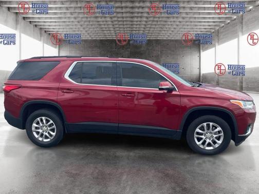 Cajun Red Tintcoat 2020 Chevrolet Traverse LT Cloth