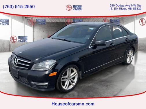 Black 2014 Mercedes-Benz C-Class C 300 4MATIC Sport