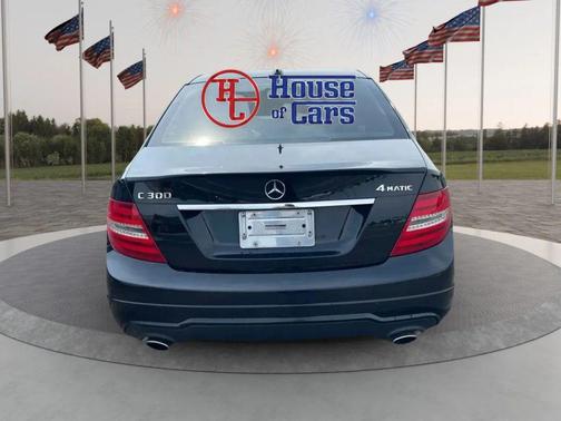Black 2014 Mercedes-Benz C-Class C 300 4MATIC Sport