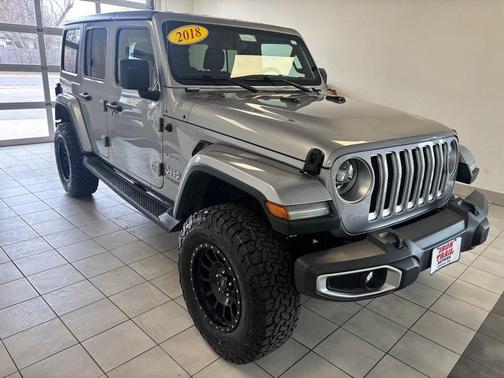 Billet Silver Metallic Clearcoat 2018 Jeep Wrangler Unlimited Sahara
