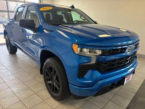 Riptide Blue Metallic 2025 Chevrolet Silverado 1500 RST