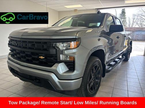 Sterling Grey Metallic 2024 Chevrolet Silverado 1500 Custom