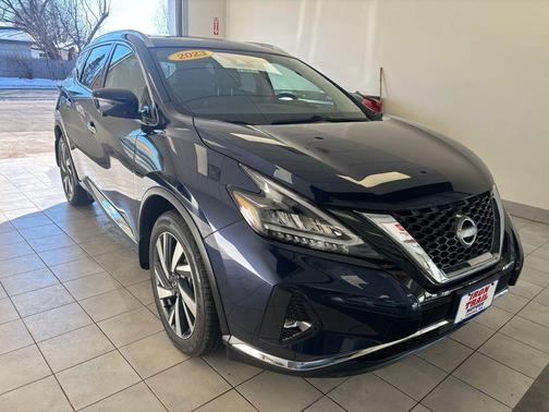 Deep Ocean Blue Pearl 2023 Nissan Murano SL Intelligent AWD