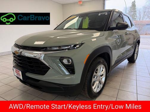 Cacti Green 2025 Chevrolet Trailblazer LS