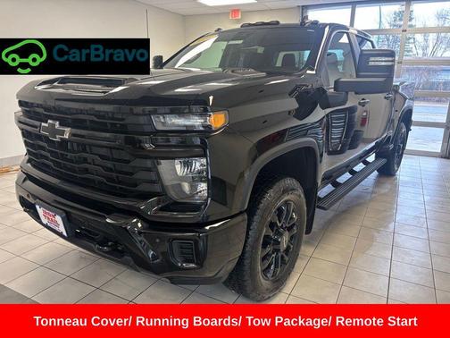 Black 2025 Chevrolet Silverado 2500 Custom