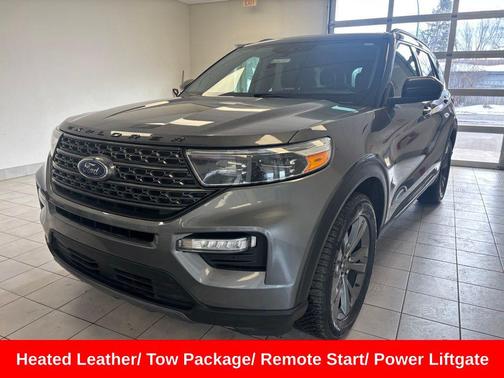 Carbonized Gray Metallic 2022 Ford Explorer XLT