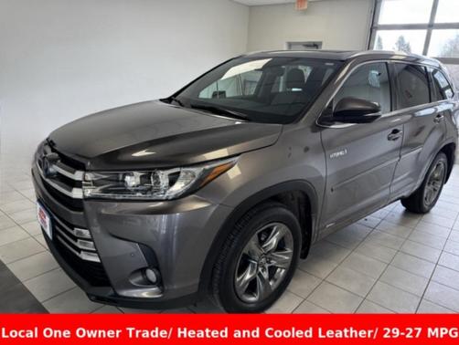 2018 Toyota Highlander Hybrid Limited Platinum