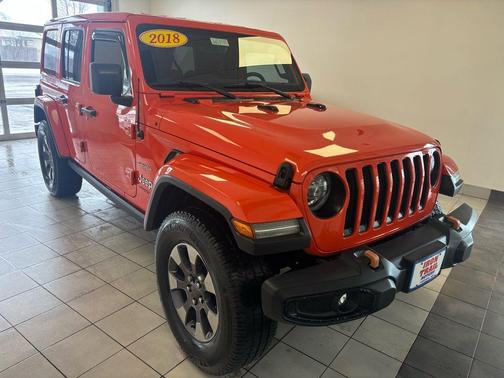 Punkn Metallic Clearcoat 2018 Jeep Wrangler Unlimited Sahara
