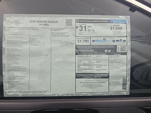 2025 Nissan Rogue SV