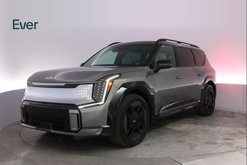 Pebble Gray 2024 Kia EV9 GT-Line