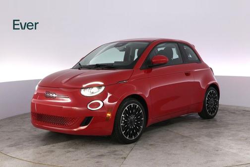 Red by (Red) 2024 FIAT 500e INSPI(RED) FWD