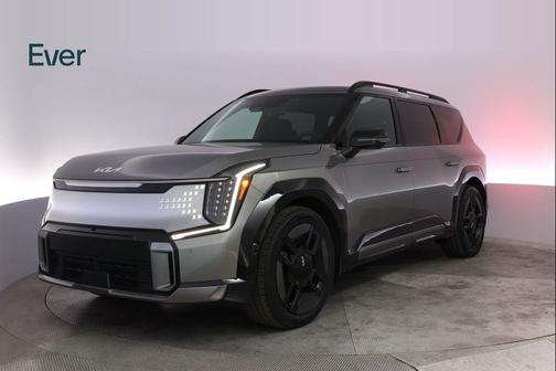 Pebble Gray 2024 Kia EV9 GT-Line