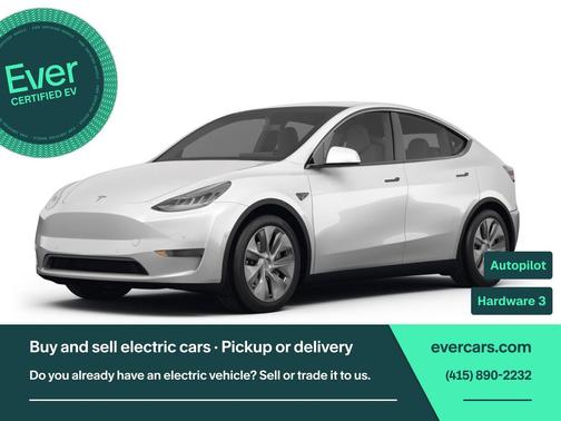 Pearl White Multi-Coat 2023 Tesla Model Y Long Range Dual Motor All-Wheel Drive