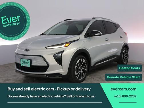 Silver Flare Metallic 2022 Chevrolet Bolt EUV FWD Premier
