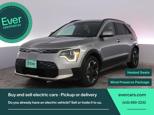 Steel Gray 2024 Kia Niro EV Wind