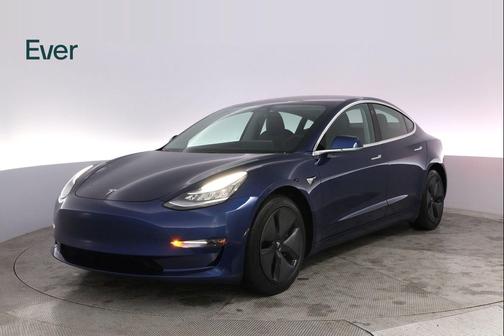 Deep Blue Metallic 2019 Tesla Model 3 Standard Range Plus