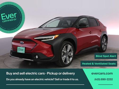 Elemental Red Pearl 2-Tone 2023 Subaru Solterra Touring