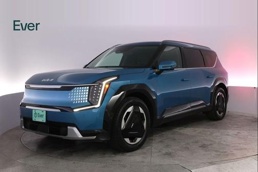 Ocean Blue 2024 Kia EV9 Land