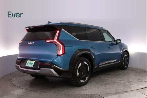 Ocean Blue 2024 Kia EV9 Land