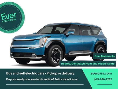 Ocean Blue 2024 Kia EV9 Land