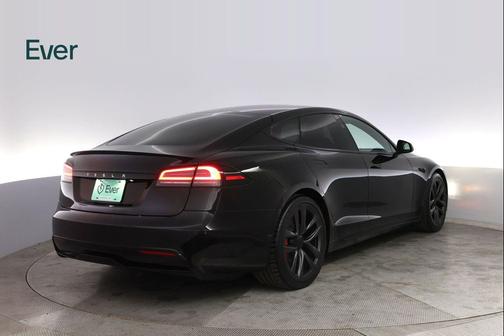 Solid Black 2023 Tesla Model S Plaid