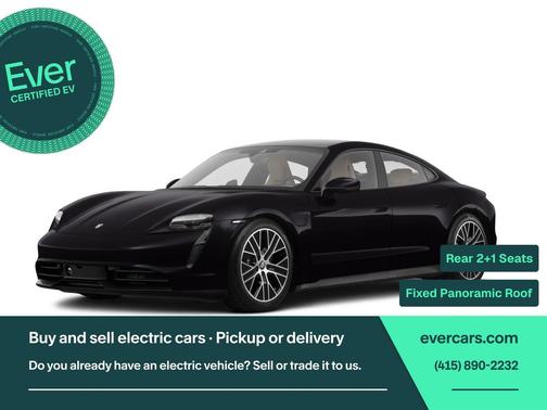 Black 2023 Porsche Taycan Base