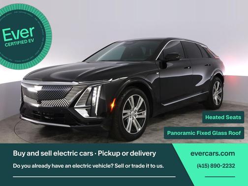 Stellar Black Metallic 2024 Cadillac LYRIQ Tech